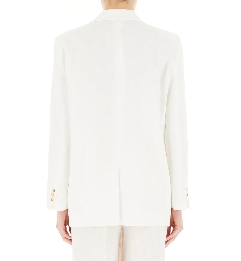 Blazer con spilla