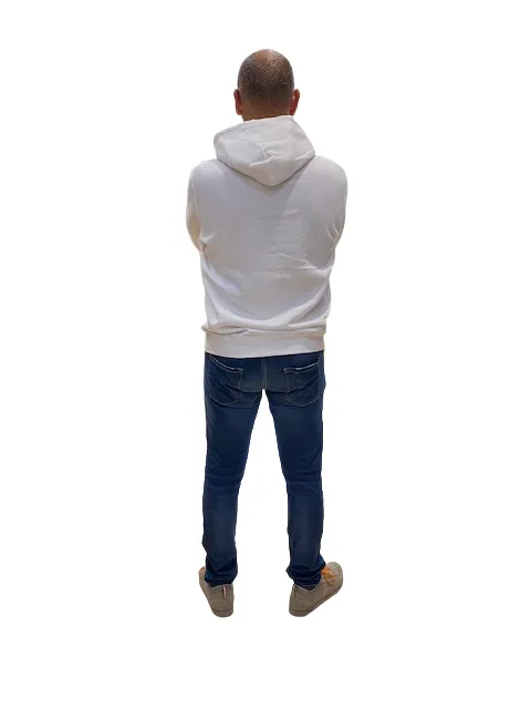 Champion Felpa con cappuccio 218287 WW001 WHT white