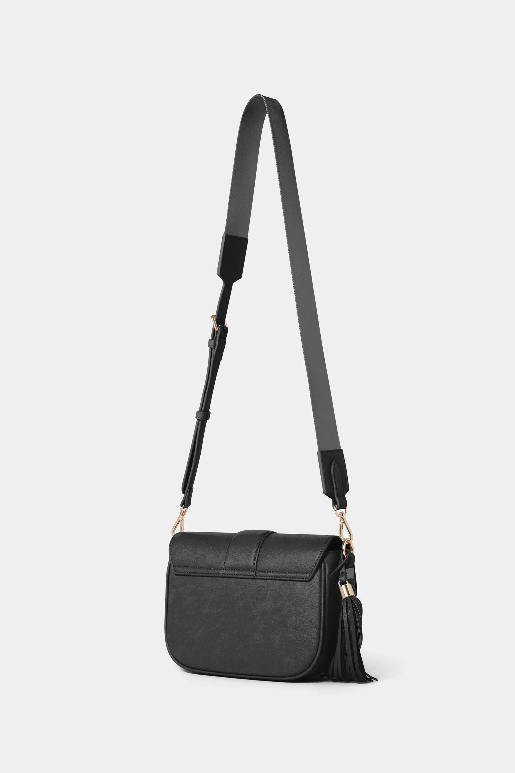Forever New Signature Thea Tassel Saddle Bag    