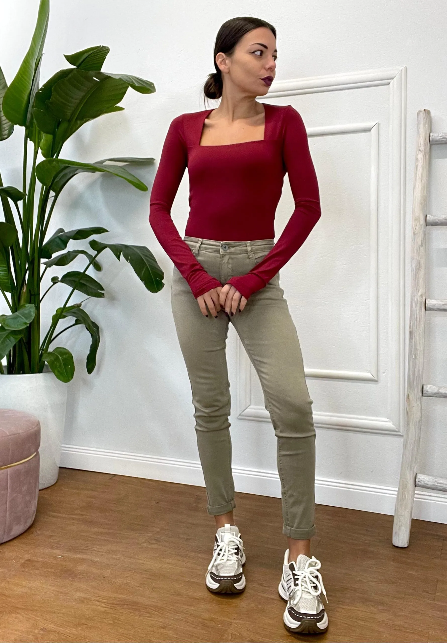 MAGLIA EMMA 500 bordeaux