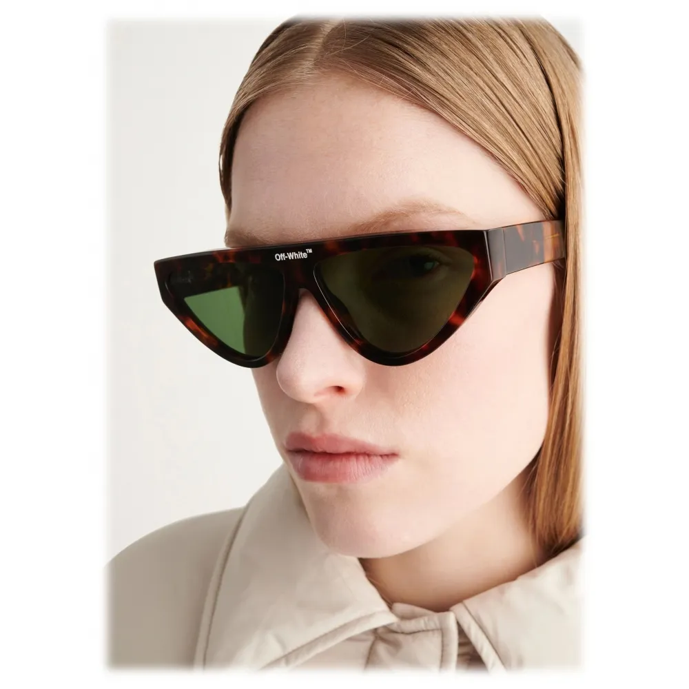 Off-White - Occhiali da Sole Gustav - Marrone - Luxury - Off-White Eyewear