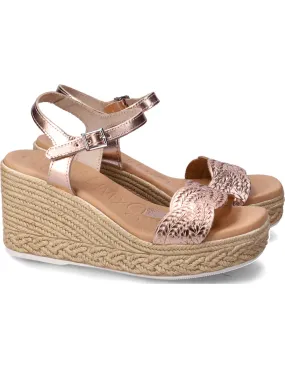 Oh My Sandals zeppa cobre
