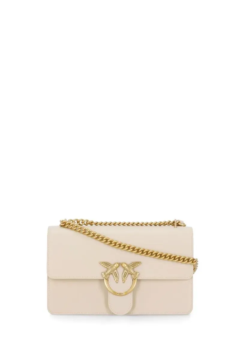 PINKO Love One Classic Bag Neutrals 
