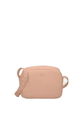 Shoulder Bag with Logo / Pink