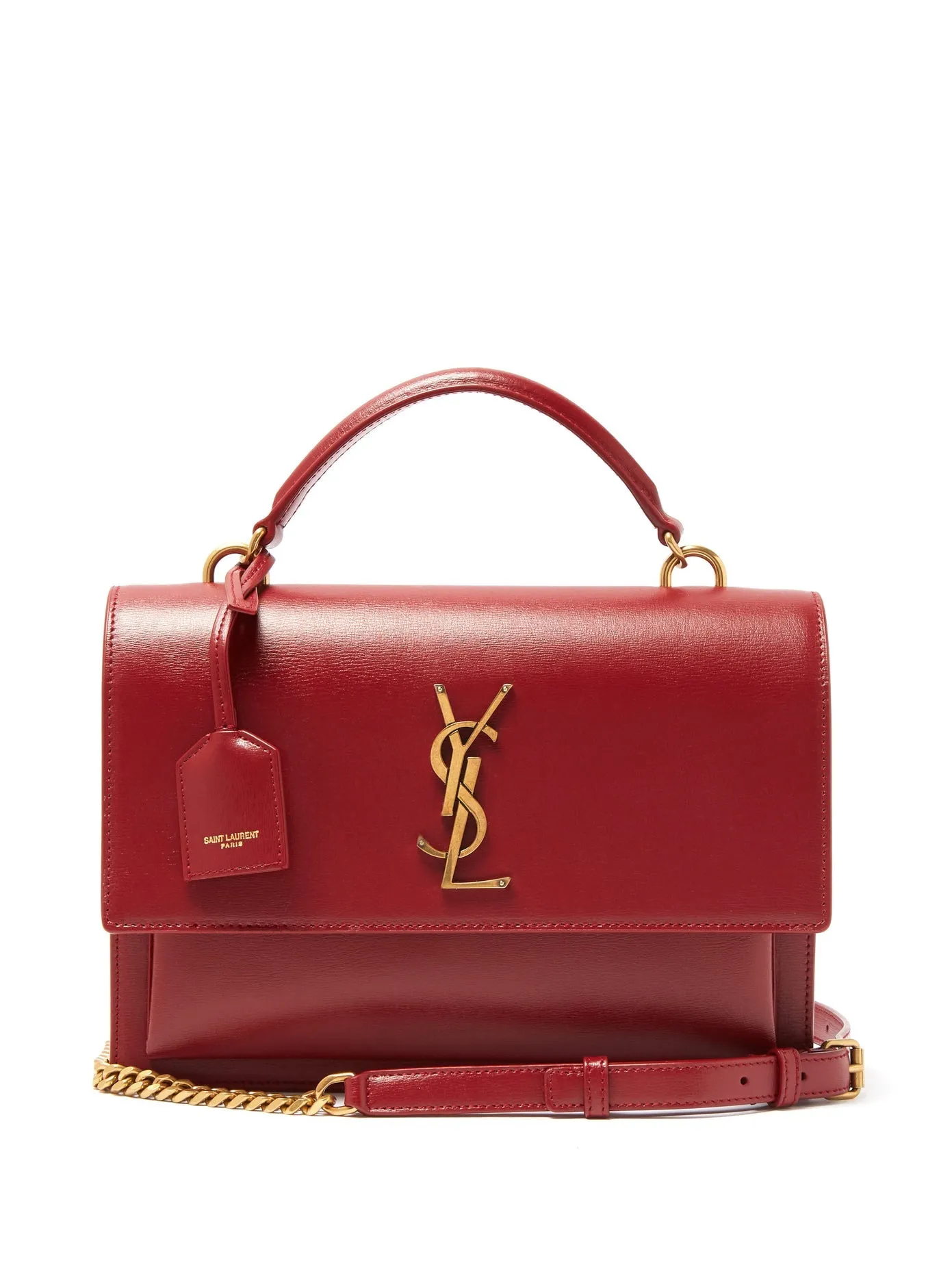 Sunset medium leather shoulder bag