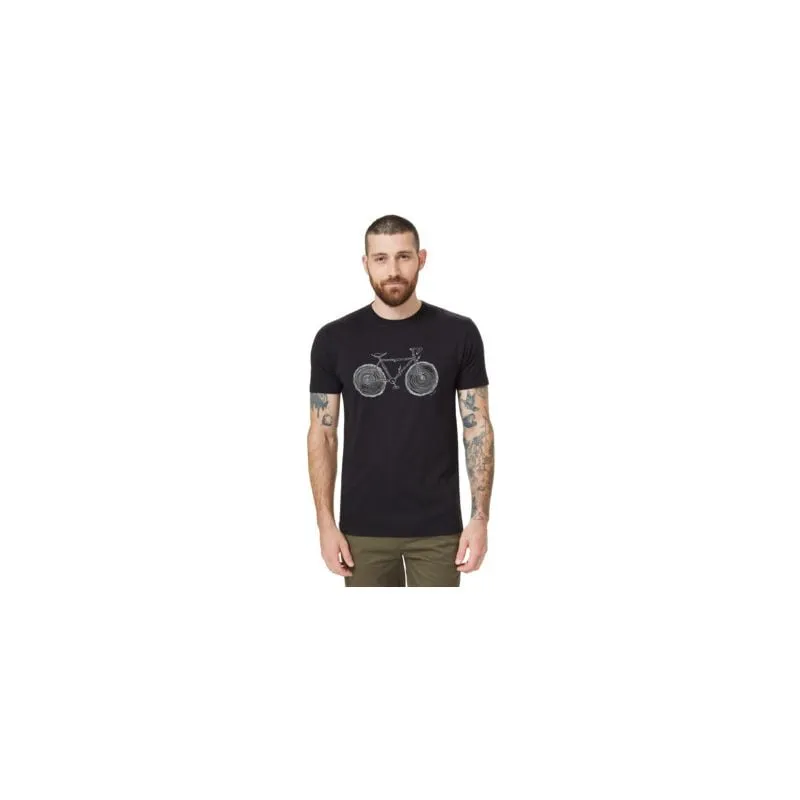 Tentree Elm Cotton Classic da uomo (nero meteorite)