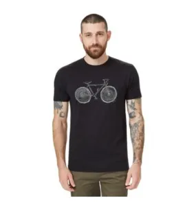 Tentree Elm Cotton Classic da uomo (nero meteorite)