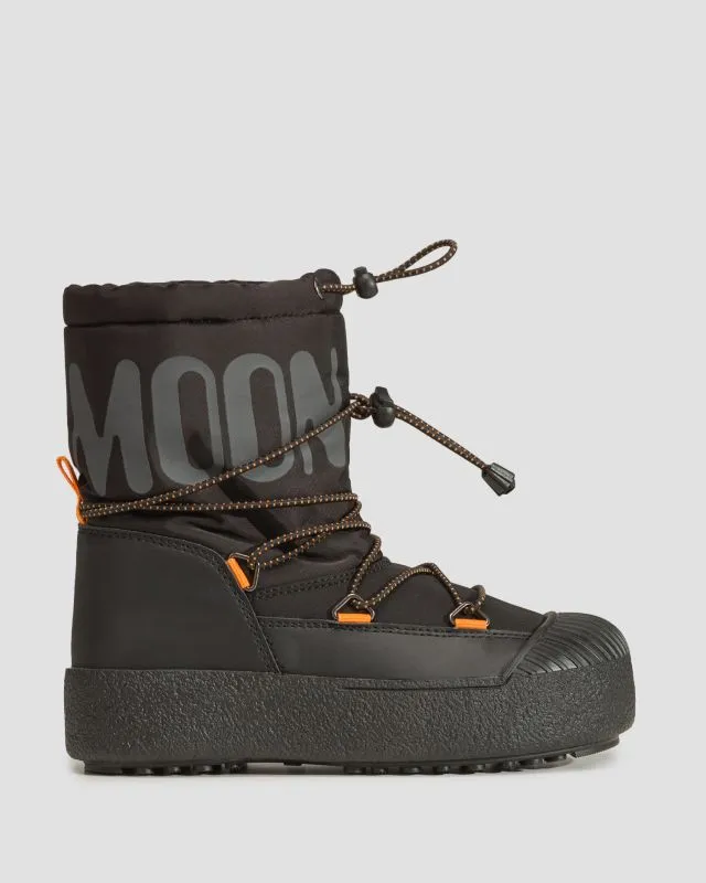 Śniegowce dziecięce Moon Boot Jtrack Polar Czarne 34300500D-1